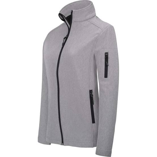 Veste de travail softshell femme Kariban Gris Chiné 4XL - Image 1