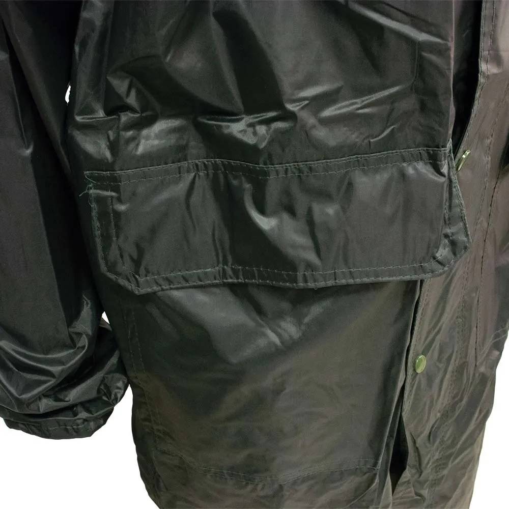LMA - Poncho de pluie LMA Climat Kaki Foncé Unique - Image 4