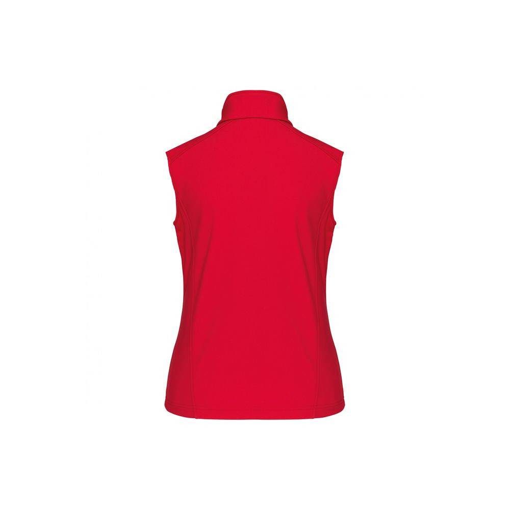 Bodywarmer Softshell femme Kariban imperméable Rouge 3XL - Image 2