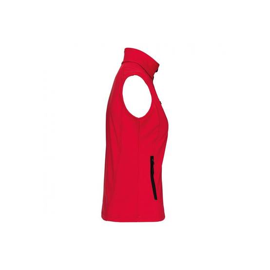 Bodywarmer Softshell femme Kariban imperméable Rouge 3XL - Image 3