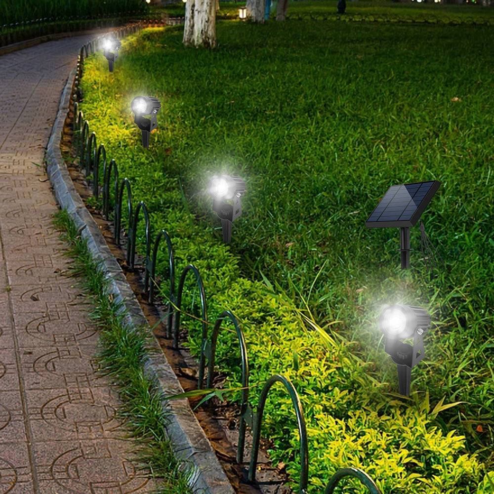 Lumisky - 4 Spots solaires connectés ROUNDY Blanc 200LM - Imagen 2
