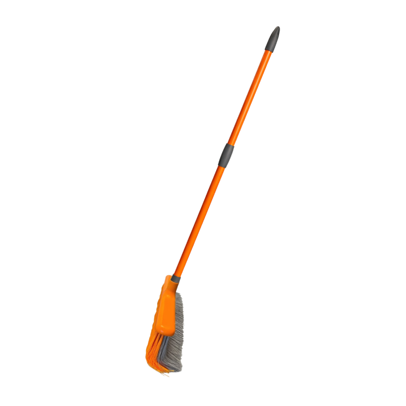 Balai de Cantonnier à Poils Recourbés | Balai Brosse Extérieur | Outils jardinage avec Manche Télescopique de 93 à 153 cm- VENTEO - Image 1