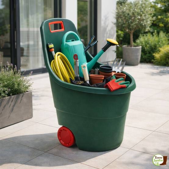 Chariot de jardin 2 roues 45 L - Image 7