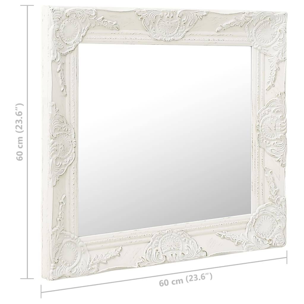 Prolenta Premium - Miroir Cerignola Blanc 60 X 60 cm - P87209B - Image 6