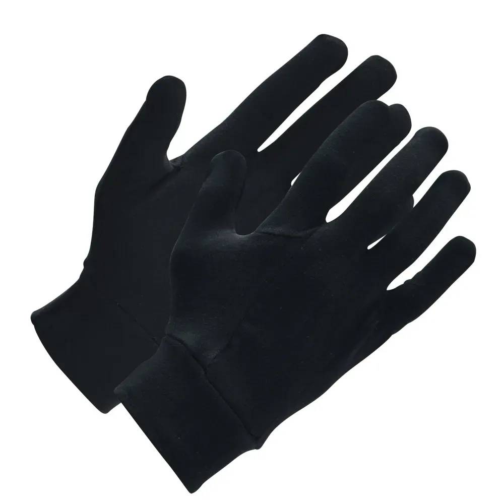 Gants chasse fins élastiques coton lycra noir taille unique Percussion - Image 1