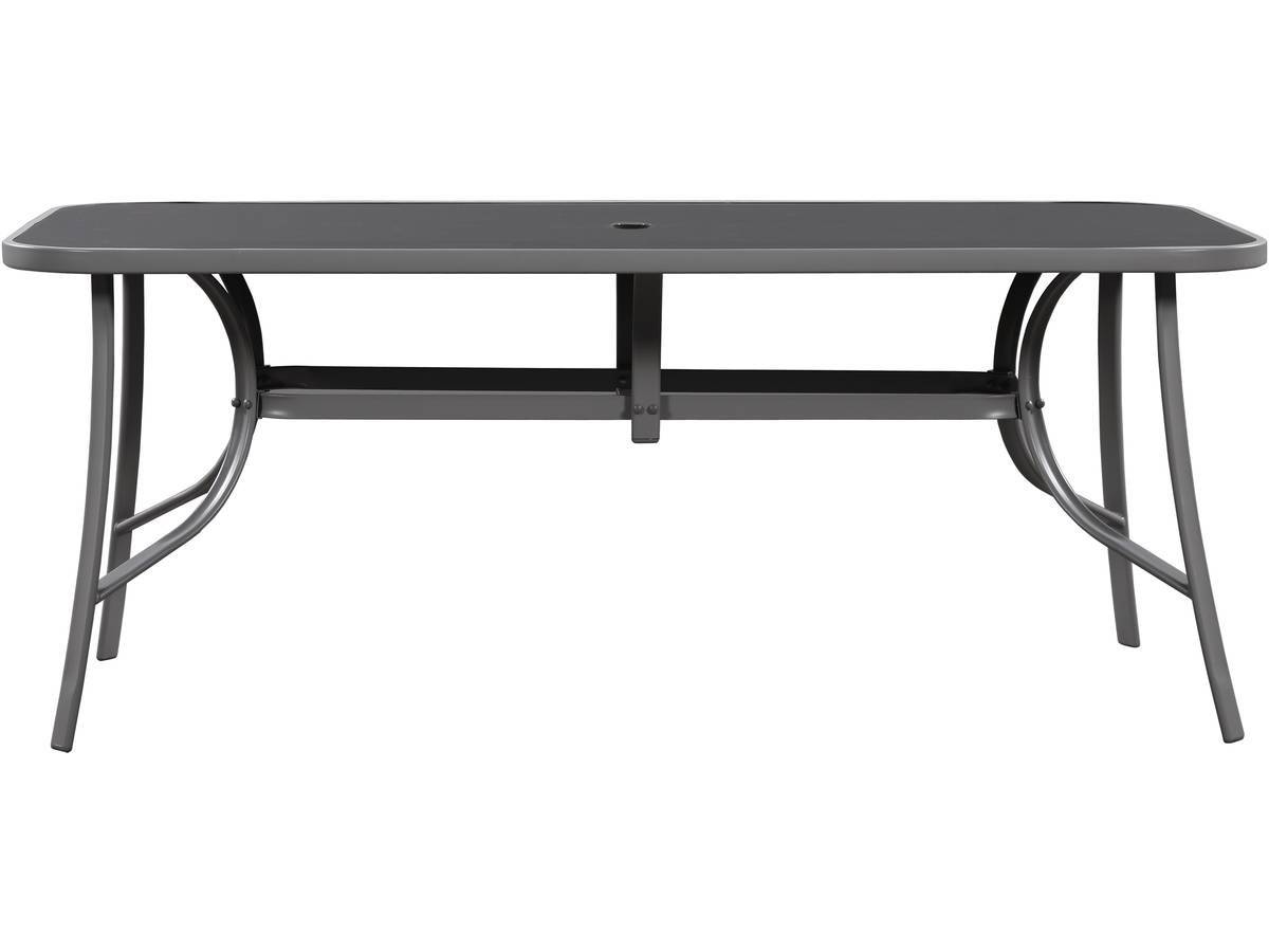 Habitat Et Jardin - Table Et Chaises De Jardin En Textilène "cordoba Xl 180" - Phoenix - 8 Places - Noir -habitat Et Jardin - Imagen 4