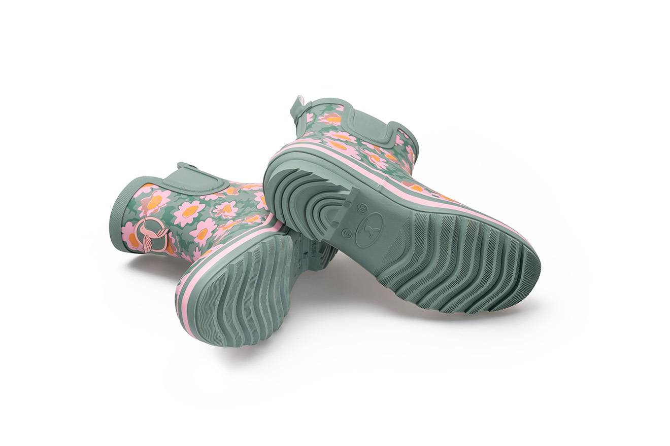 Rouchette - DAISIES Meadow Ankle Green Rouchette - Image 2