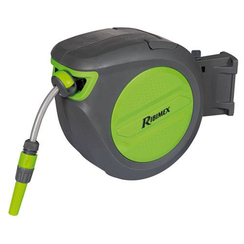 Ribimex - Dévidoir automatique d'arrosage  20 mètres - Imagen 1