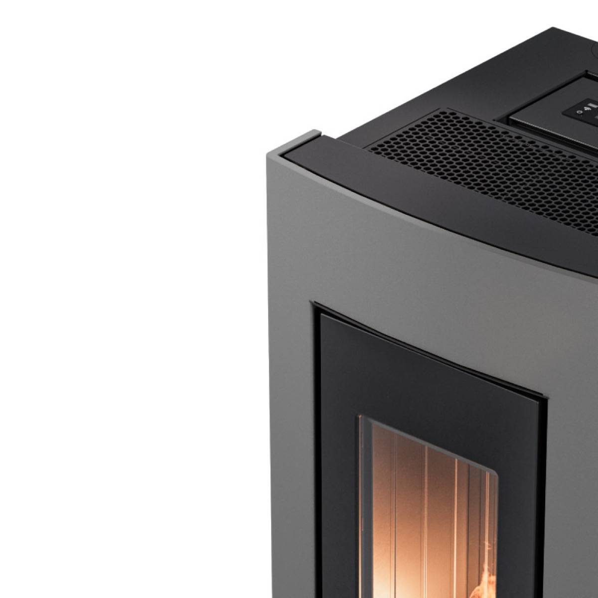 Poêle à granulés étanche Go 11 Titanium - 10,5 kW - Image 2