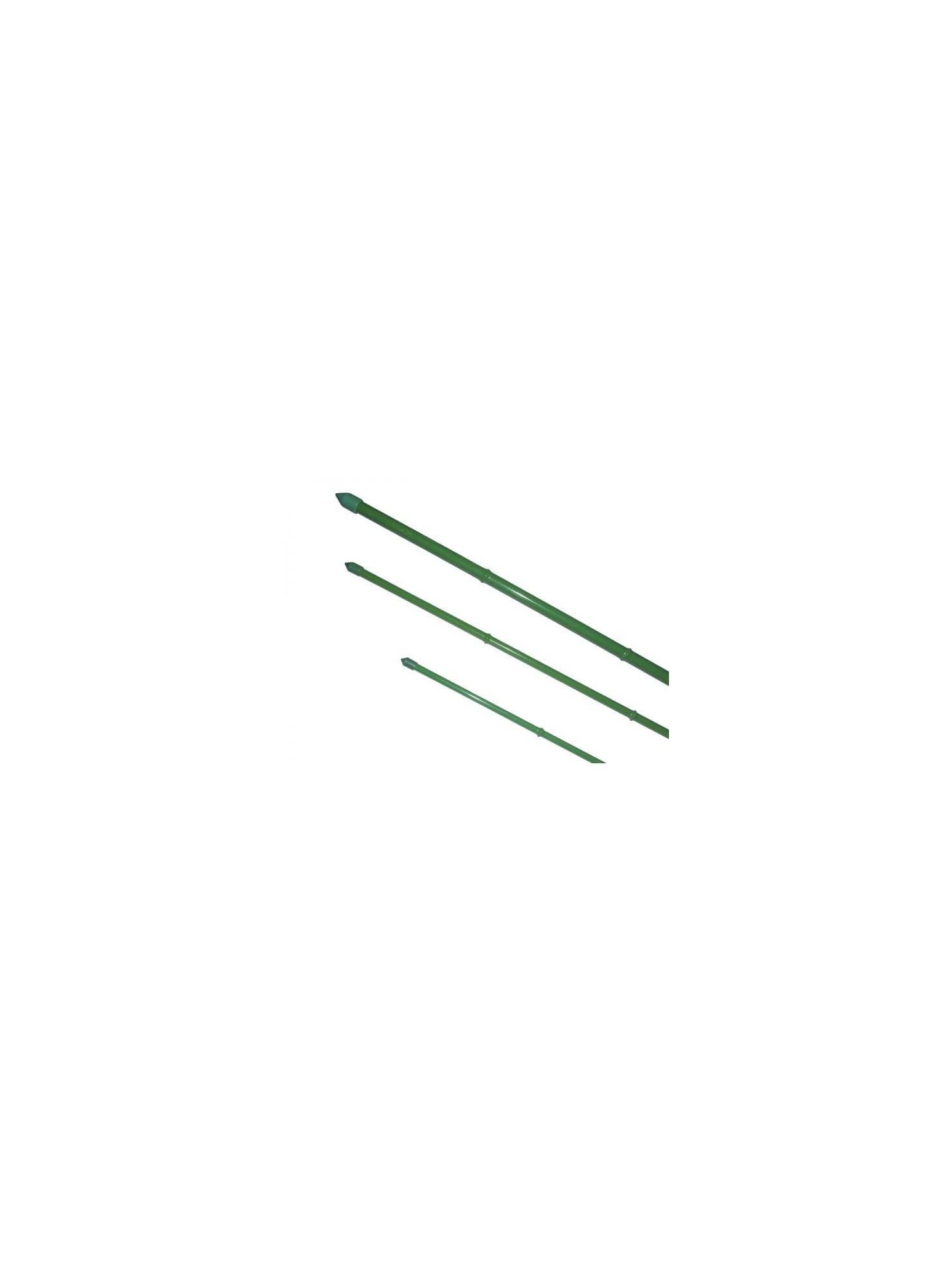 Jany France - Tutor de acero plastificado, diámetro 12 mm, alto 1,50 m, verde - JANY