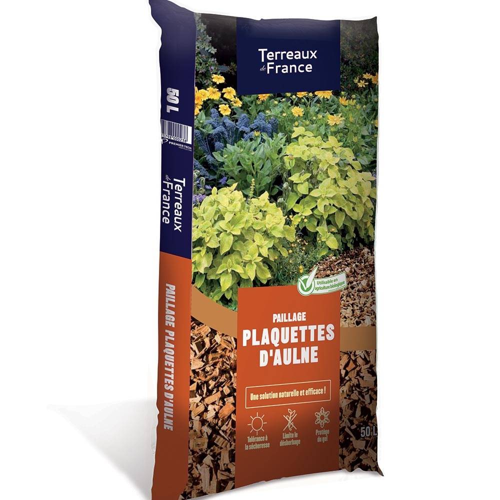Promesse de Fleurs - Plaquettes d'aulne en sac de 50L