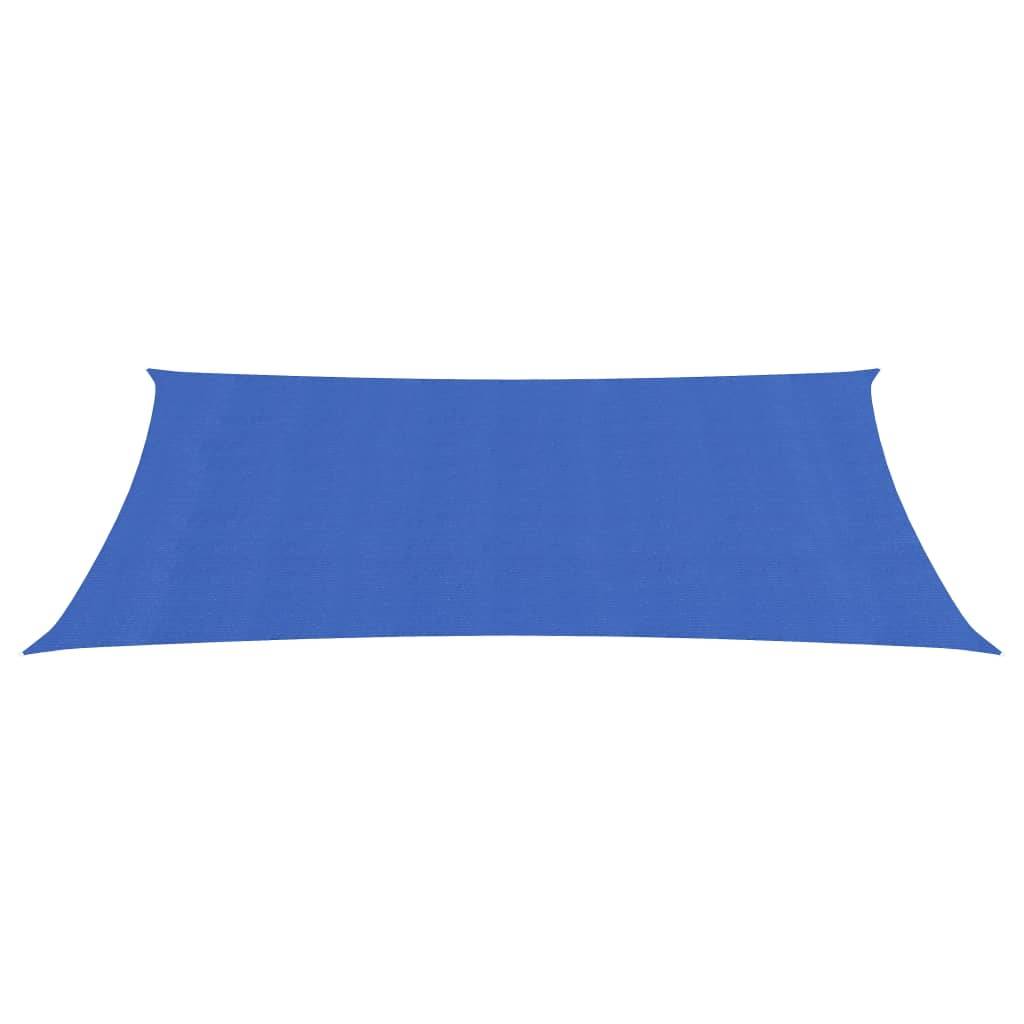 Helloshop26 - Voile toile d'ombrage parasol 160 g/m² PEHD 2 x 5 m bleu - Imagen 2