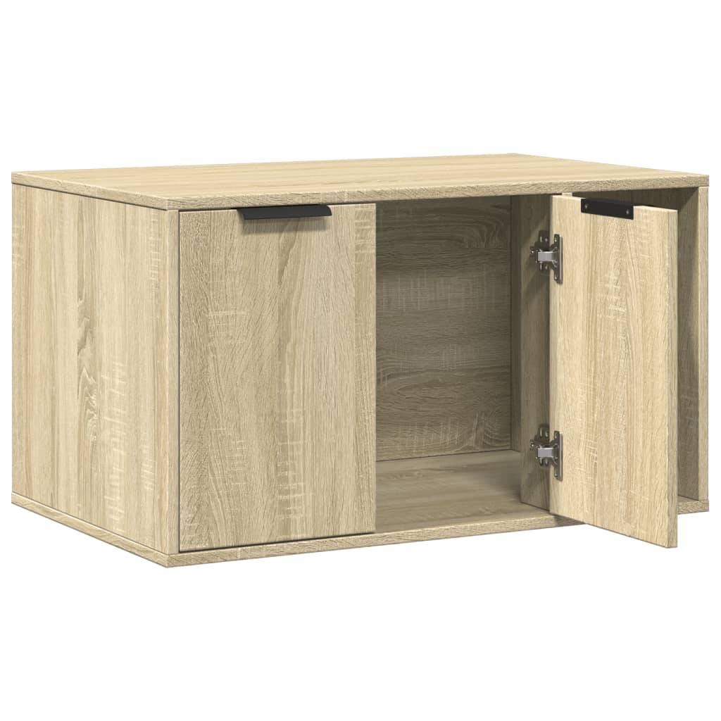 Chatiere bois marron  80 x 50 x 45 cm  - Prolenta premium p353.5 - Image 4