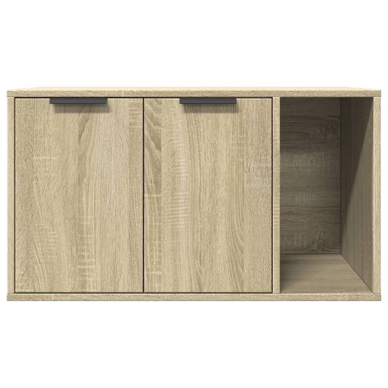 Chatiere bois marron 80 x 50 x 45 cm - Prolenta premium p353.5 - Image 5