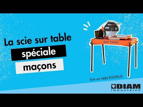 Scie sur table DIAM INDUSTRIES 2200 W - Ø 350 mm - EGOPLUS - Image 5