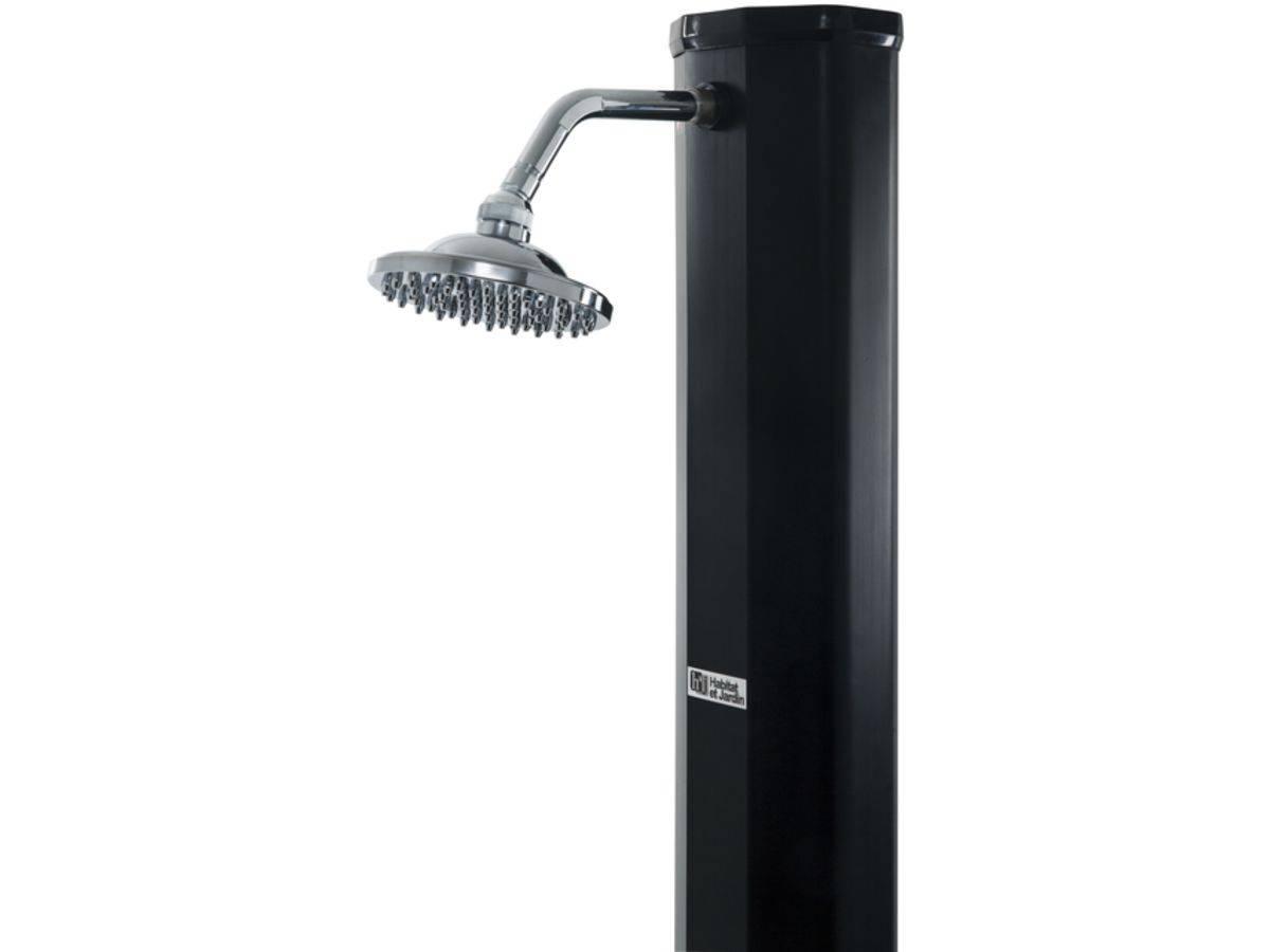Douche Solaire Piscine Pvc "fresh 11" - 35l + Mitigeur Et Rince-pieds -habitat Et Jardin - Imagen 4