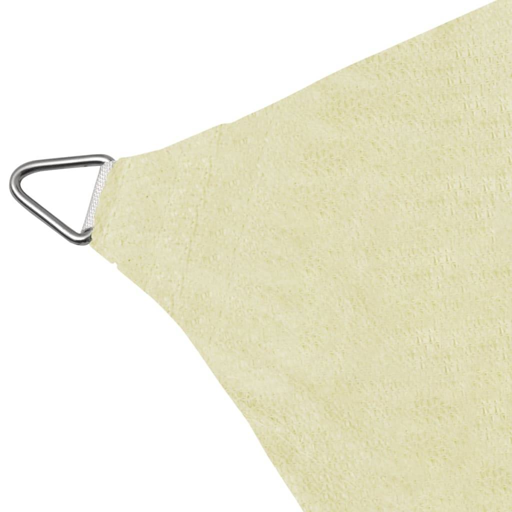 Helloshop26 - Parasol en pehd rectangulaire 2 x 4 m crème - Imagen 3