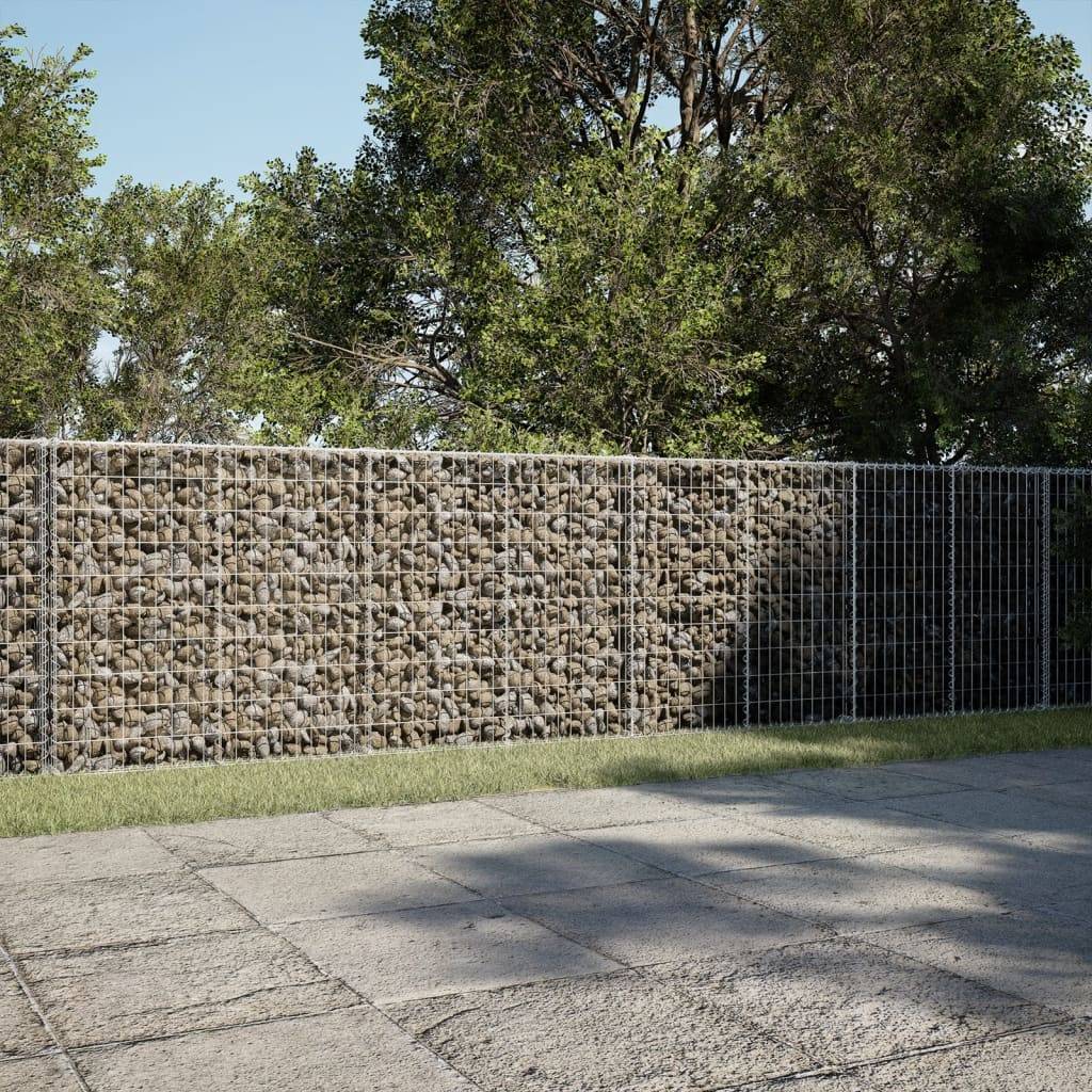 Vidaxl - Panier gabion avec couvercle 500x50x100 cm fer galvanisé vidaXL 3295146