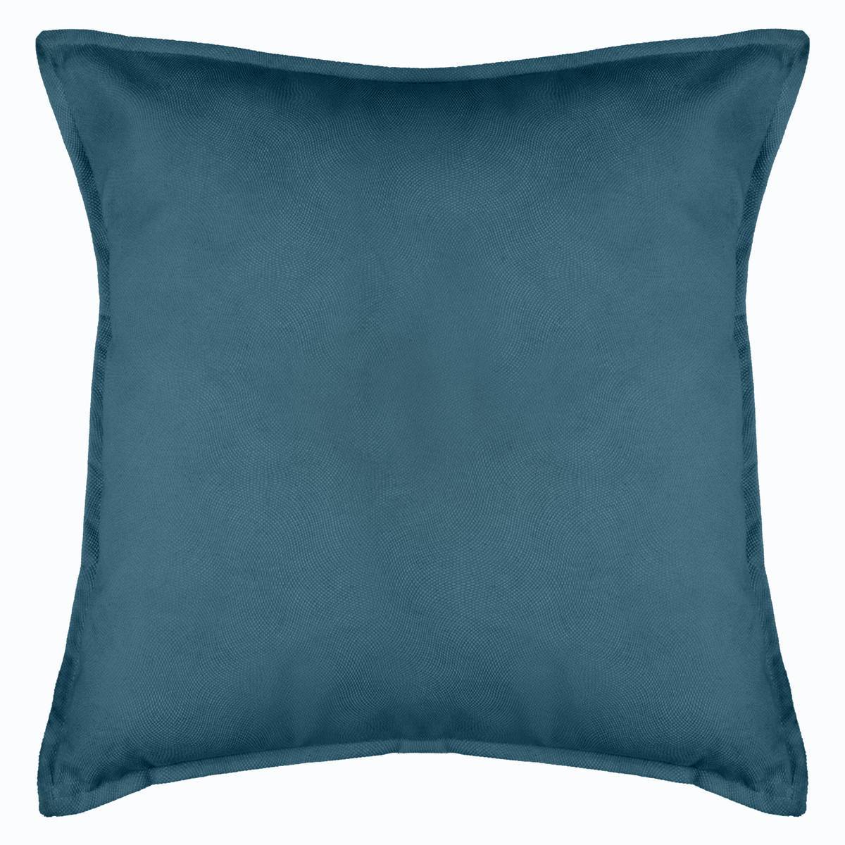 Atmosphera - Coussin "LILOU" coton bleu 55x55cm - Atmosphera Créateur d'intérieur - Imagen 2