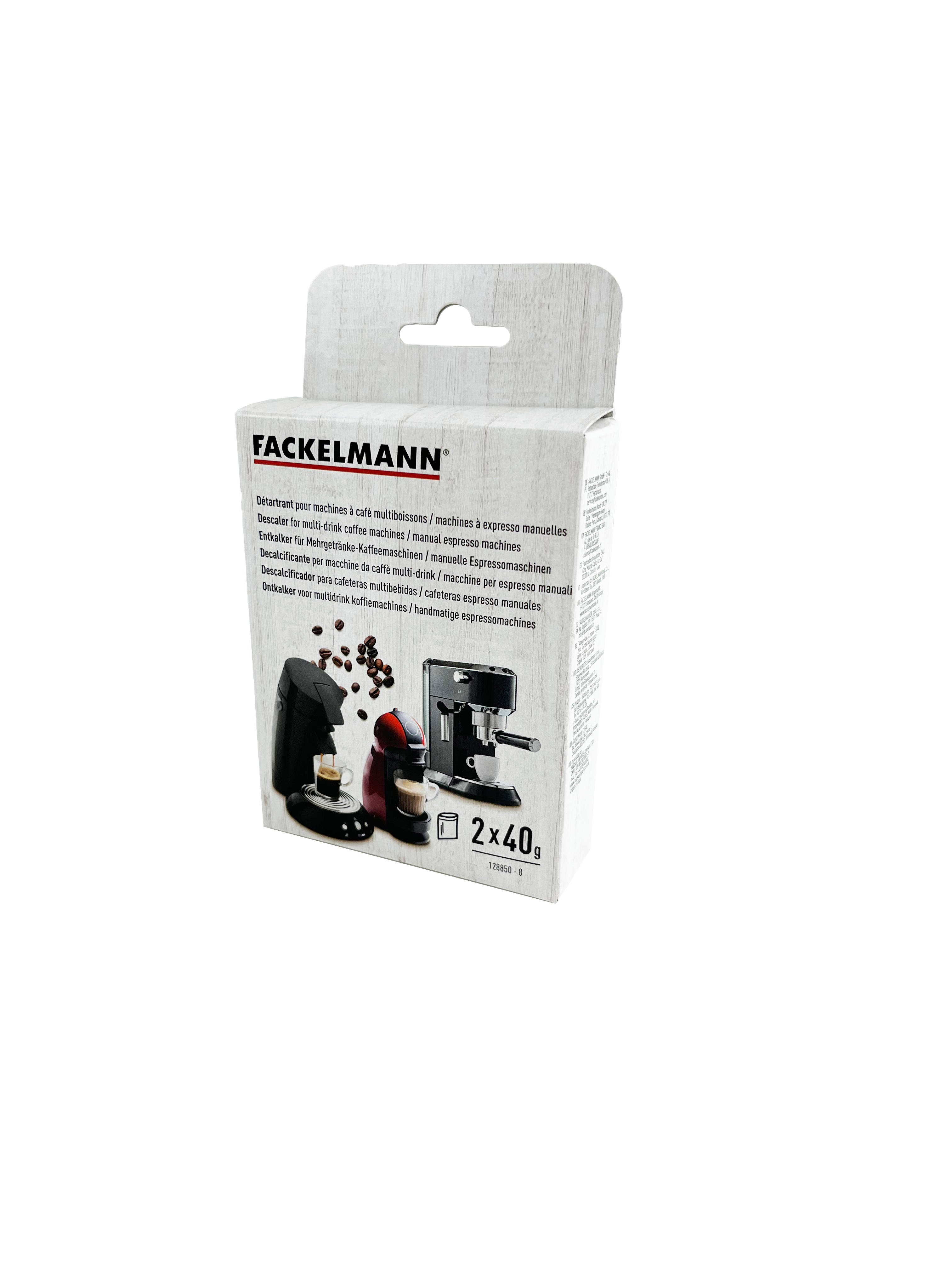 Sachets détartrants pour machines à café Fackelmann Petit Déjeuner - Image 2