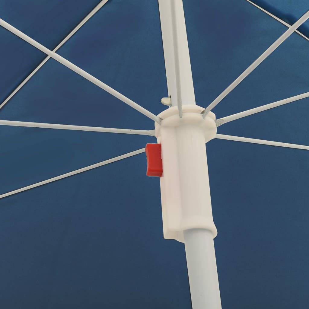 Maison Chic - Parasol de jardin - Parasol d'extérieur avec mât en acier bleu 180 cm P942 - Image 4