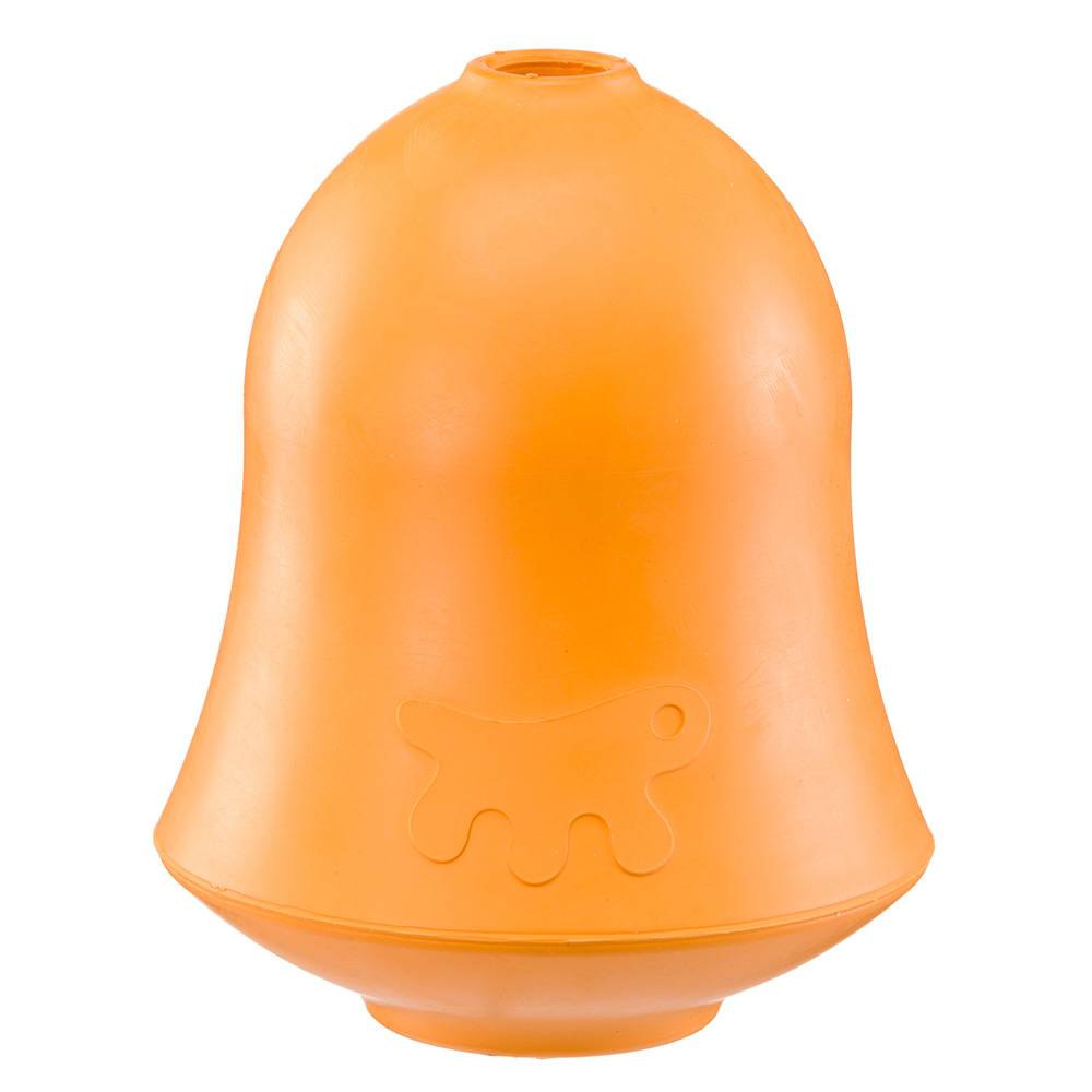 Ferplast - Ferplast Jouet Chien, Distributeur Croquettes ou Friandises, en Caoutchouc Naturel Durable à Mâcher, Arôme de poulet, Rebondissant, Lancer et - Imagen 1