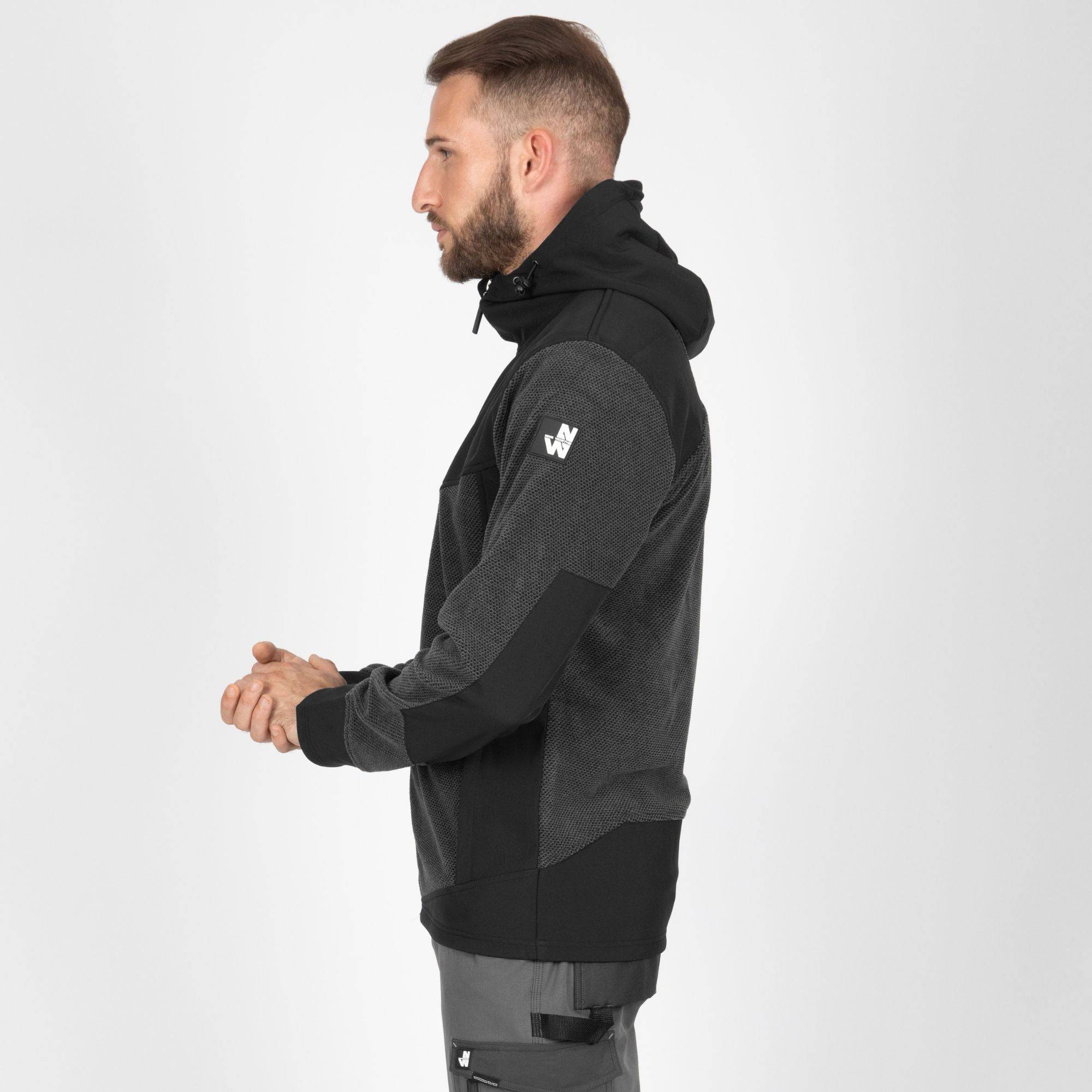 Nineworths - RANDY - GILET DE TRAVAIL - 1065 | Anthracite - Image 5