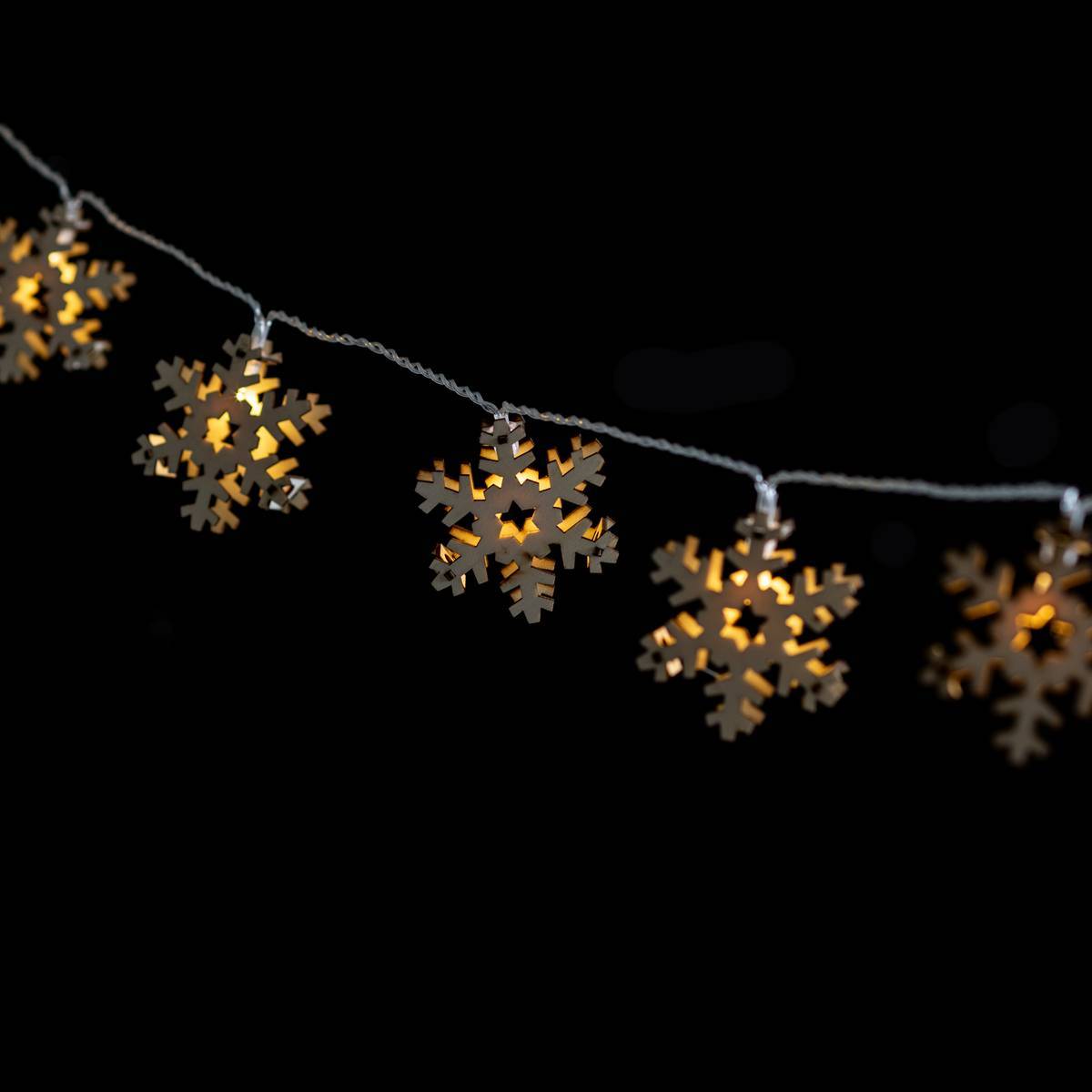 Fééric Lights & Christmas - Guirlande Intérieure 10 Led Piles FEERIC LIGHTS & CHRISTMAS - Imagen 2