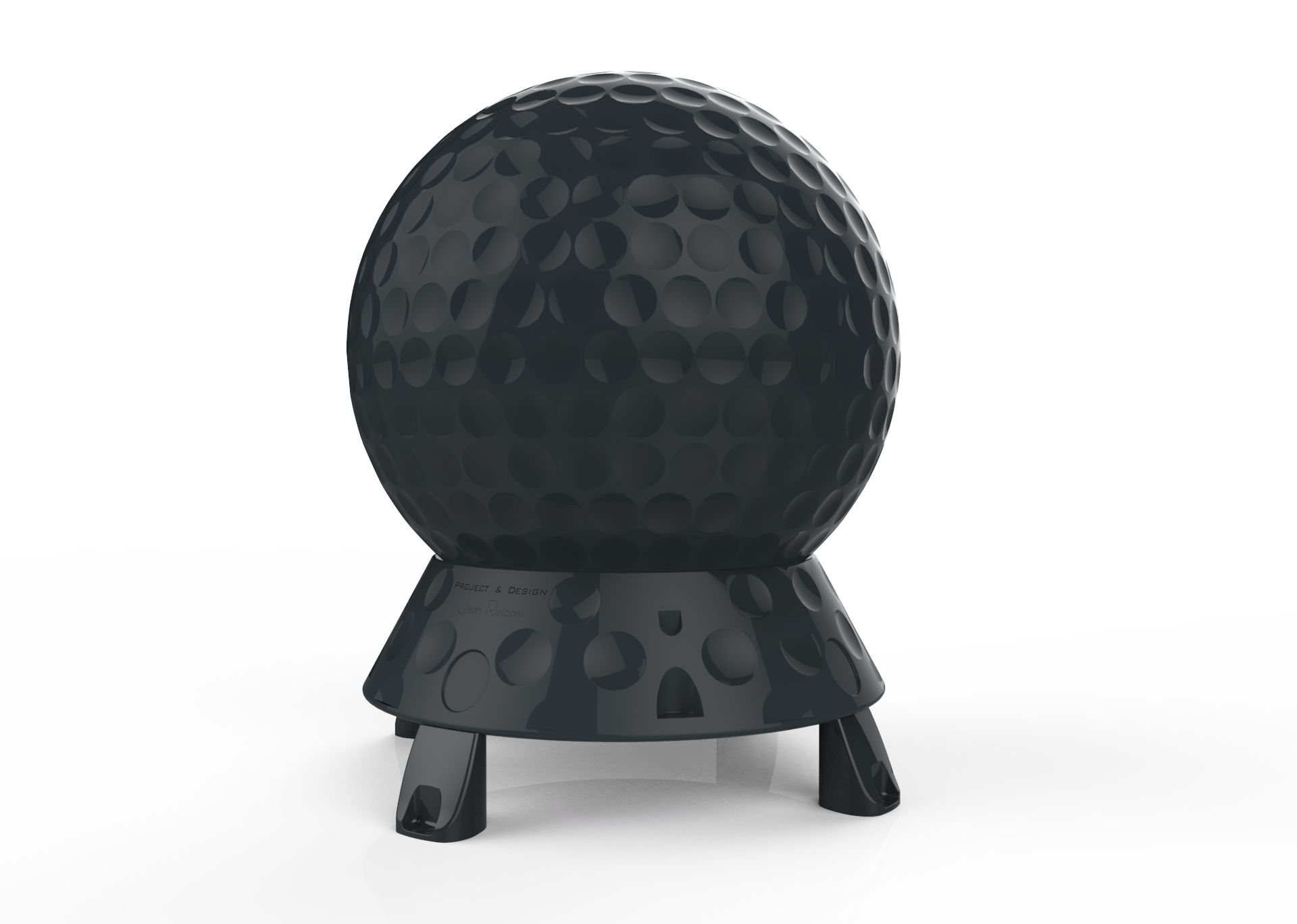 Collecteur solaire polyéthylène HOT BALL ANTHRACITE by ARKEMA DESIGN - Imagen 1