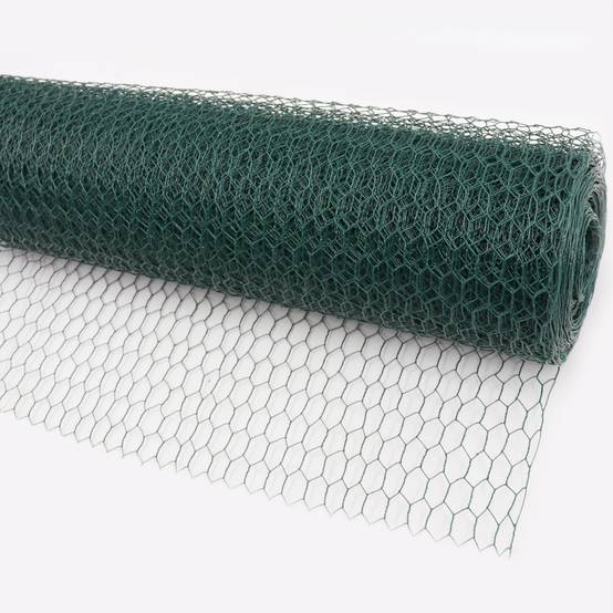 160 grillage à maille hexagonale, grillage de clôture pour lapins, grillage de clôture pour lièvres, vert, grillage pour clapiers à lapins 100 cm - Image 4