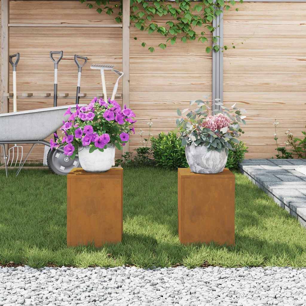 Support plante Prolenta Orange brûlé 24 X 24 X 35 cm - P95029O - Image 1