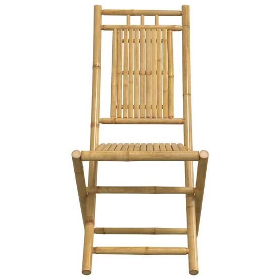 Vidaxl - Ensemble à manger de jardin 5 pcs bambou vidaXL 3278528 - Image 8