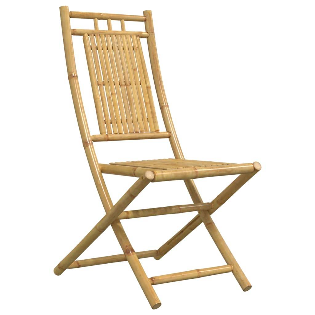 Vidaxl - Ensemble à manger de jardin 5 pcs bambou vidaXL 3278528 - Image 7