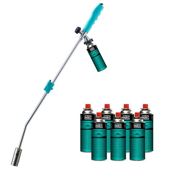 Désherbeur thermique Brule Herbes + 8 Cartouches de gaz 250g KZ GARDEN - Image 1