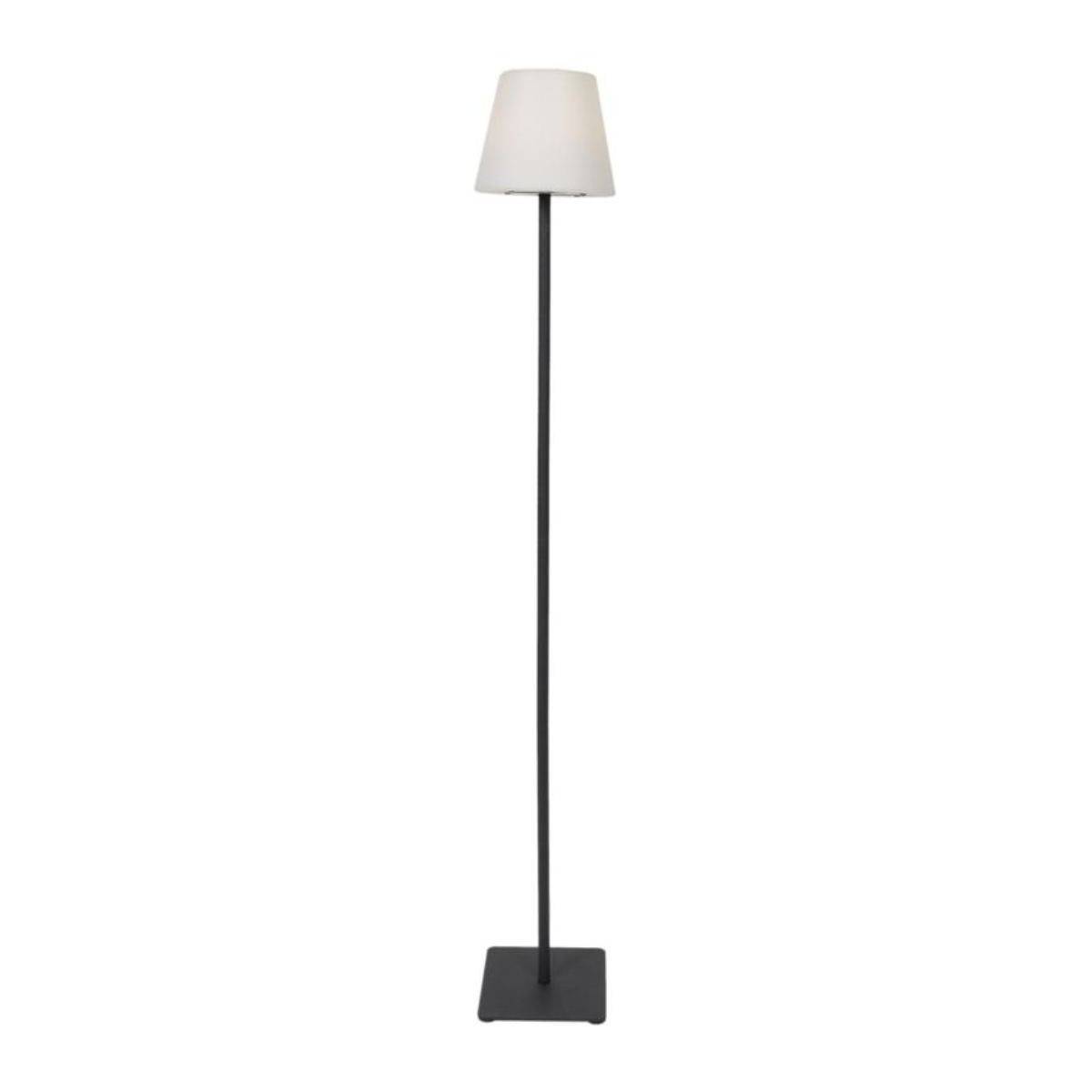 The Home Deco Factory - Lampadaire d'Extérieur Solaire "Led" 120cm Blanc