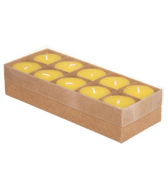 Lot de 10 Bougies Parfumées à la Citronnelle - Image 2