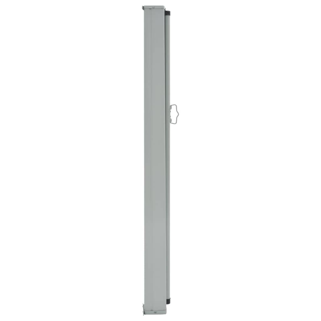Helloshop26 - Auvent paravent store brise-vue latéral rétractable de patio jardin terrasse balcon protection visuelle écran 120 x 300 cm noir - Imagen 2