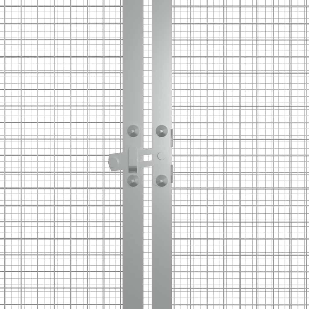 Vidaxl - Cage pour poules Anthracite 200x91x100 cm Acier galvanisé vidaXL 171544 - Image 5