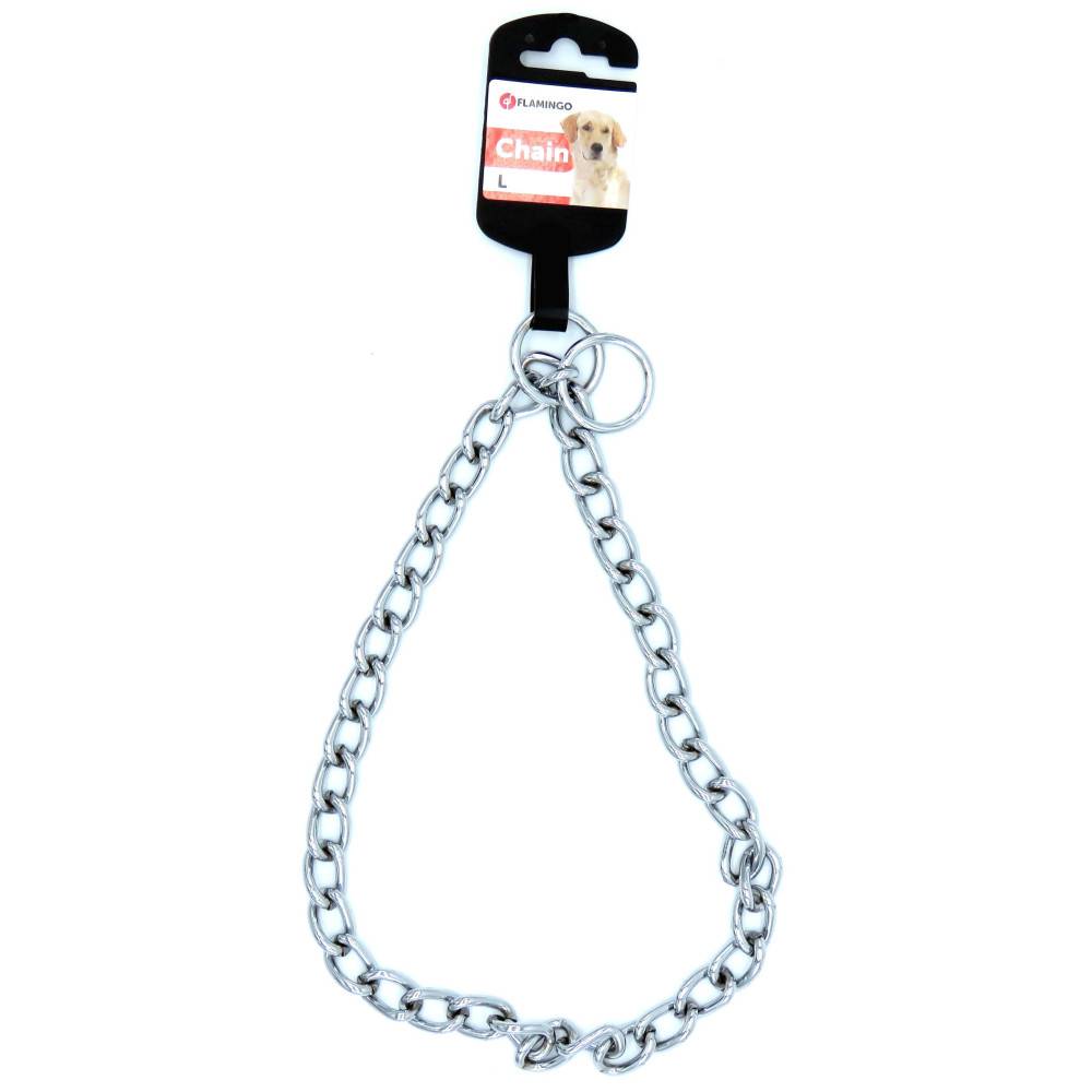 Flamingo - Collier Chaîne maillon 3,5 mm x longueur 55 cm pour Chien - Imagen 1
