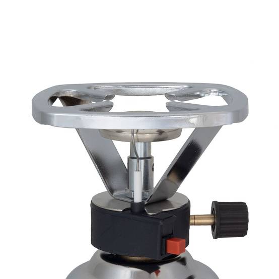 Rechaud gaz piezo Coque inox Rechaud camping pour cartouche gaz 190g Rechaud a gaz piezo - Imagen 2