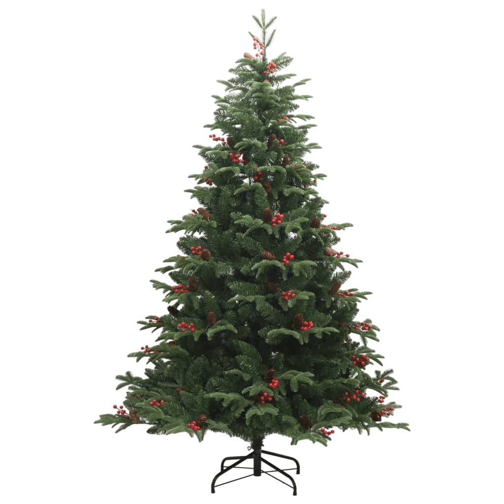 Vidaxl - Sapin de Noël artificiel avec pommes de pin et baies 240 cm vidaXL 358378 - Image 8