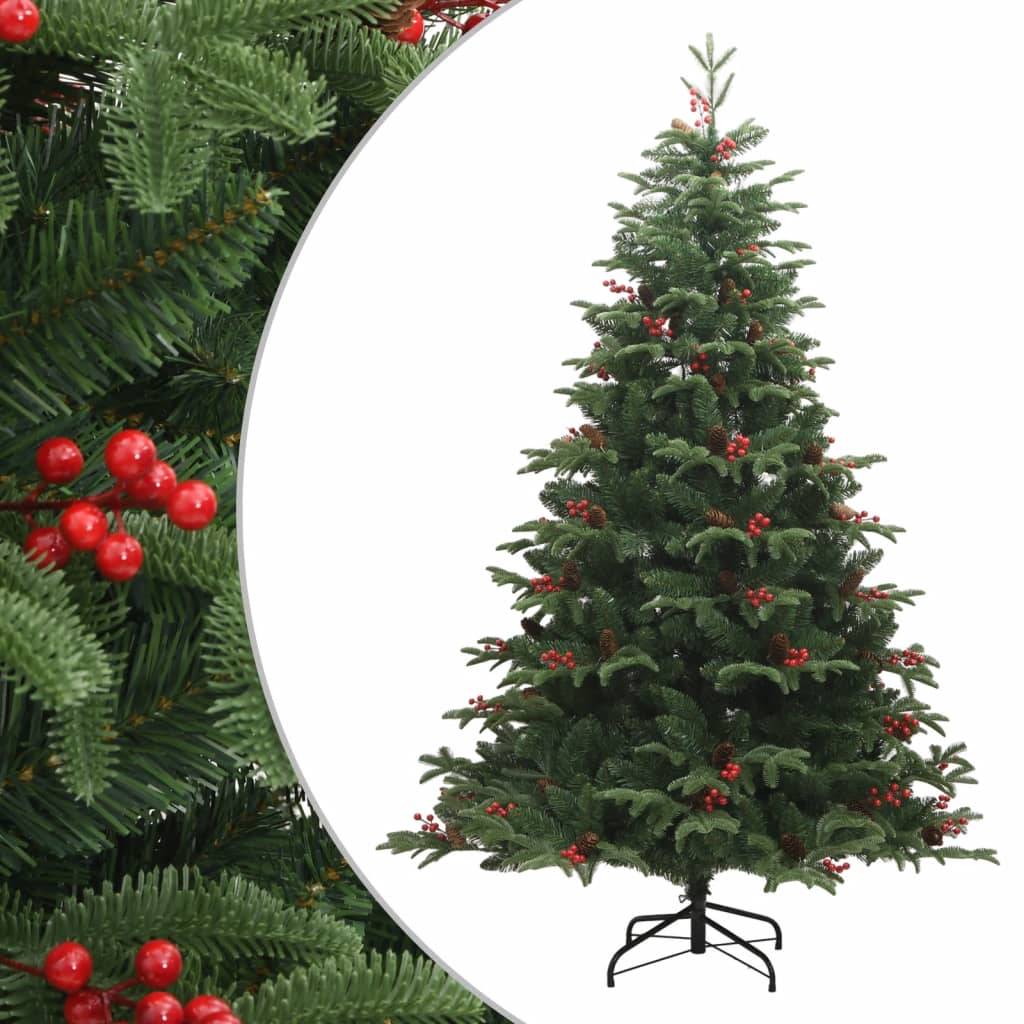 Vidaxl - Sapin de Noël artificiel avec pommes de pin et baies 240 cm vidaXL 358378