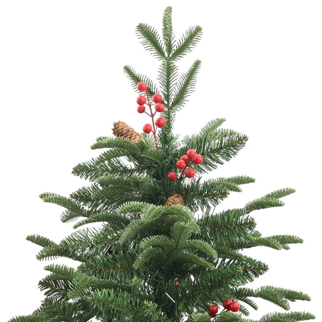 Vidaxl - Sapin de Noël artificiel avec pommes de pin et baies 240 cm vidaXL 358378 - Image 4