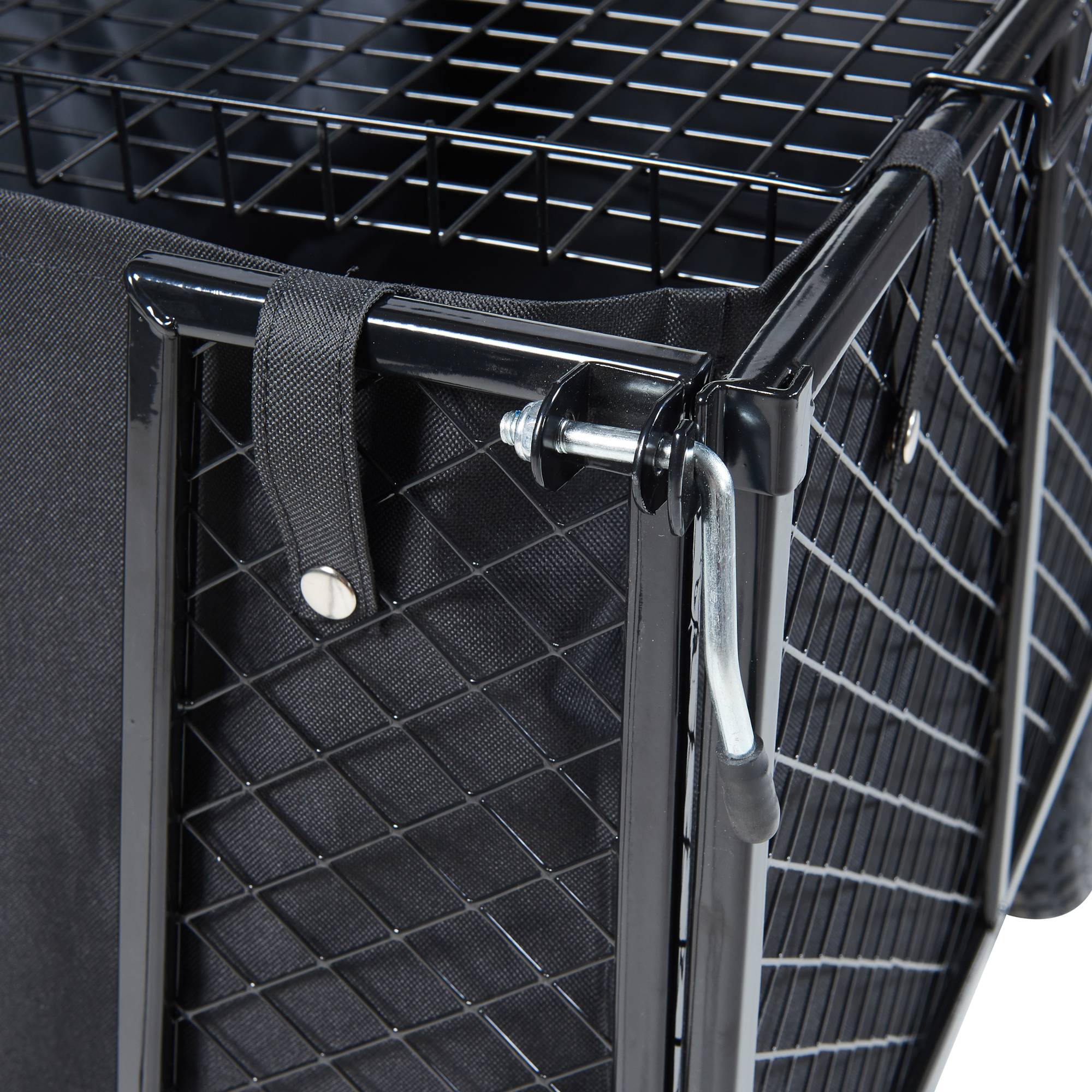Pro.Tec - Chariot de jardin Corropoli parois latérales rabattables capacité de charge 550 kg noir jaune pro.tec - Imagen 6