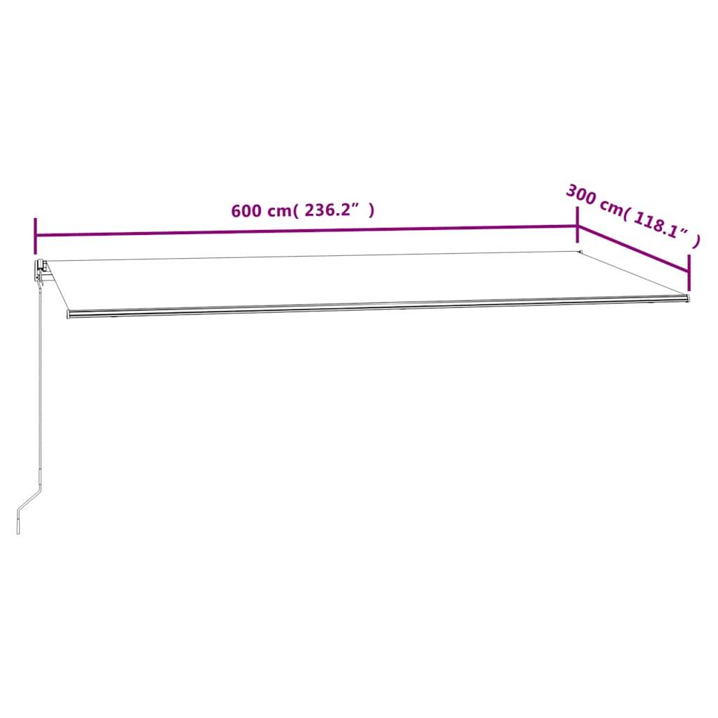 Prolenta Premium - Store banne Felicia Orange 600 X 300 cm - P87209O - Image 7