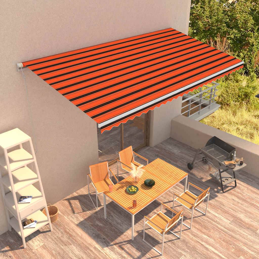 Prolenta Premium - Store banne  Felicia Orange  600 X 300 cm  - P87209O - Image 1