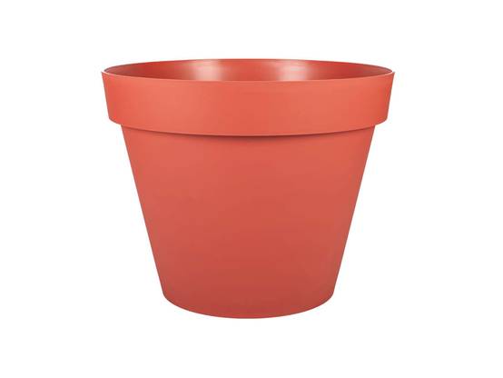 Eda - Pot de fleur rond Toscane XXL Ø 100 x H.79,5 cm - Orange terre battue - Eda - Image 1