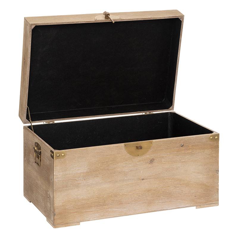 Lot de 3 malles en bois Jil Atmosphera - Imagen 2