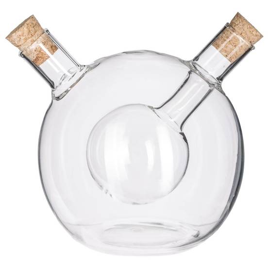Bouteille Huile & Vinaigre 2 en 1 "Boule" 9cm - Image 1