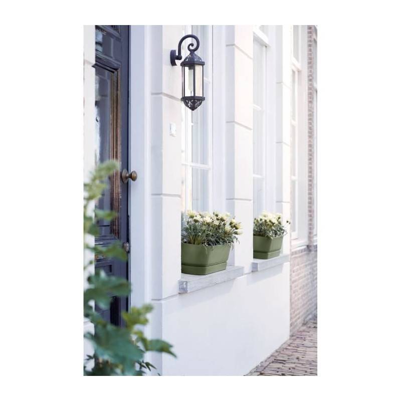 Elho - Planteur Ovale Greenville - Plastique - ø50 - Leaf Green - Imagen 6